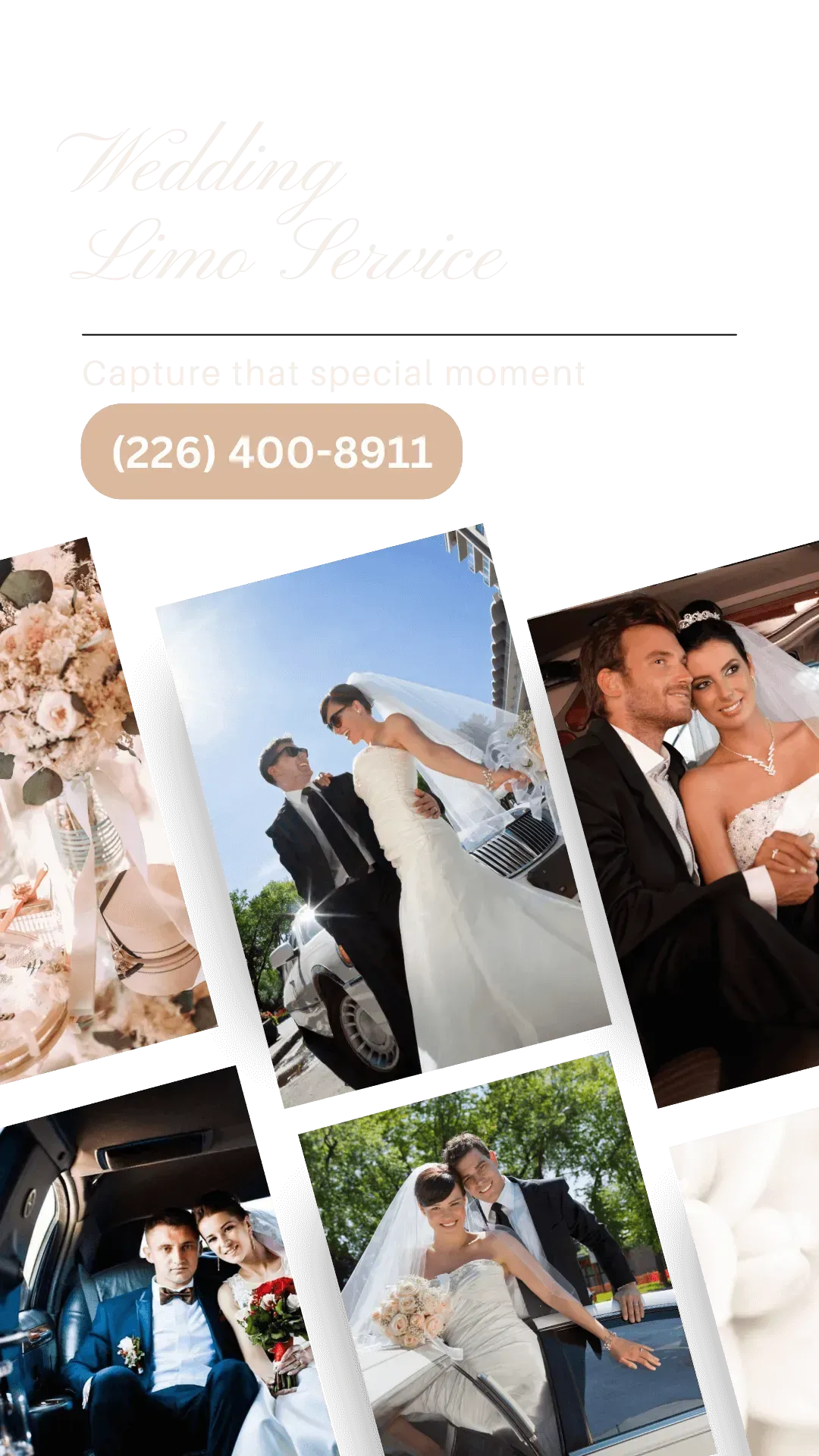 Wedding limousine rental Cambridge