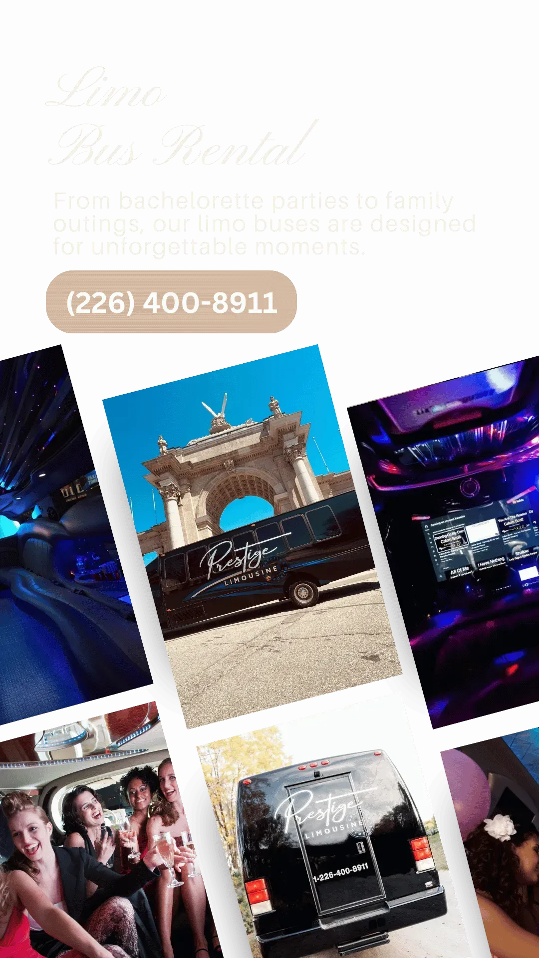 limo bus rental cambridge city