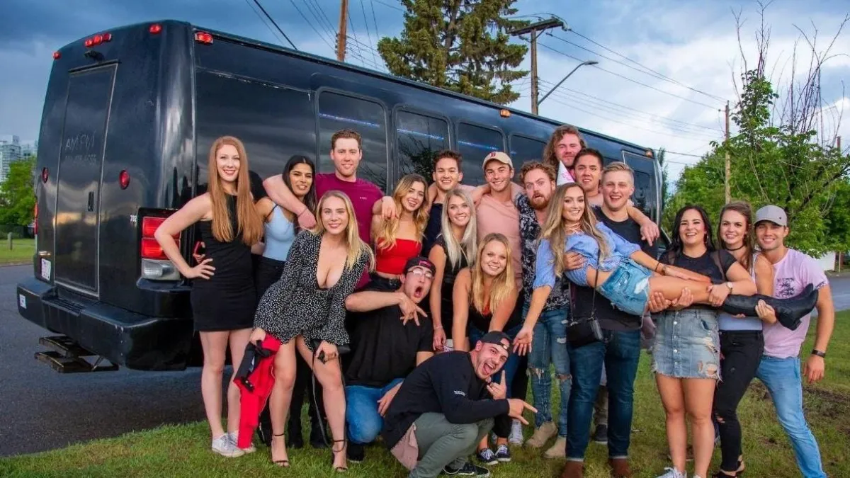 limo party bus rental