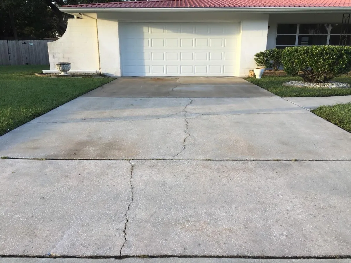 Driveway Pressure Washing