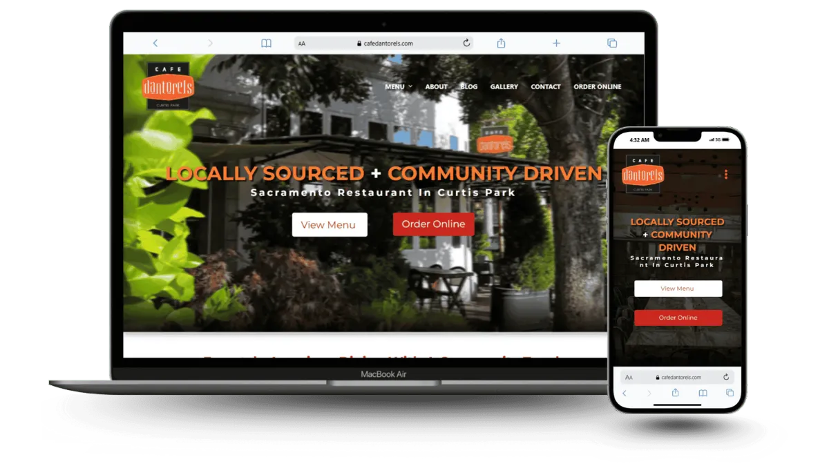 Cafe Dantorels - Websites