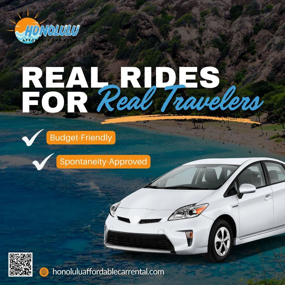 Honolulu Affordable Car Rental - Socia Media Post 1