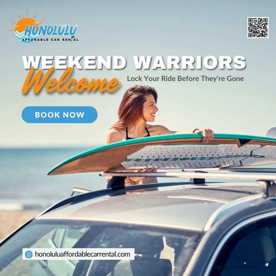 Honolulu Affordable Car Rental - Socia Media Post 3