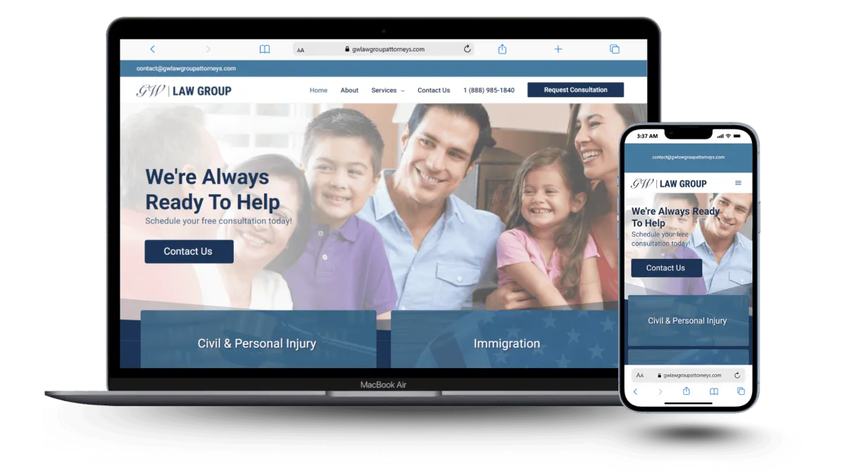 GW Law Group - Website 