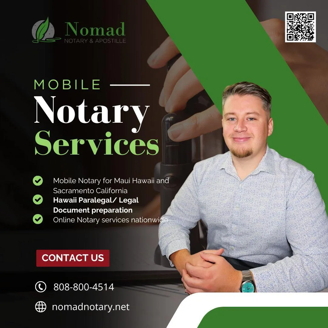 Nomad Notary & Apostile - Social Media Post 1