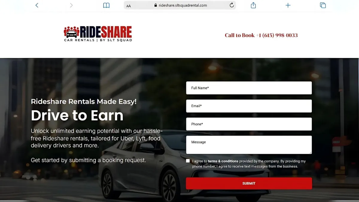 SLT Squad Rideshare