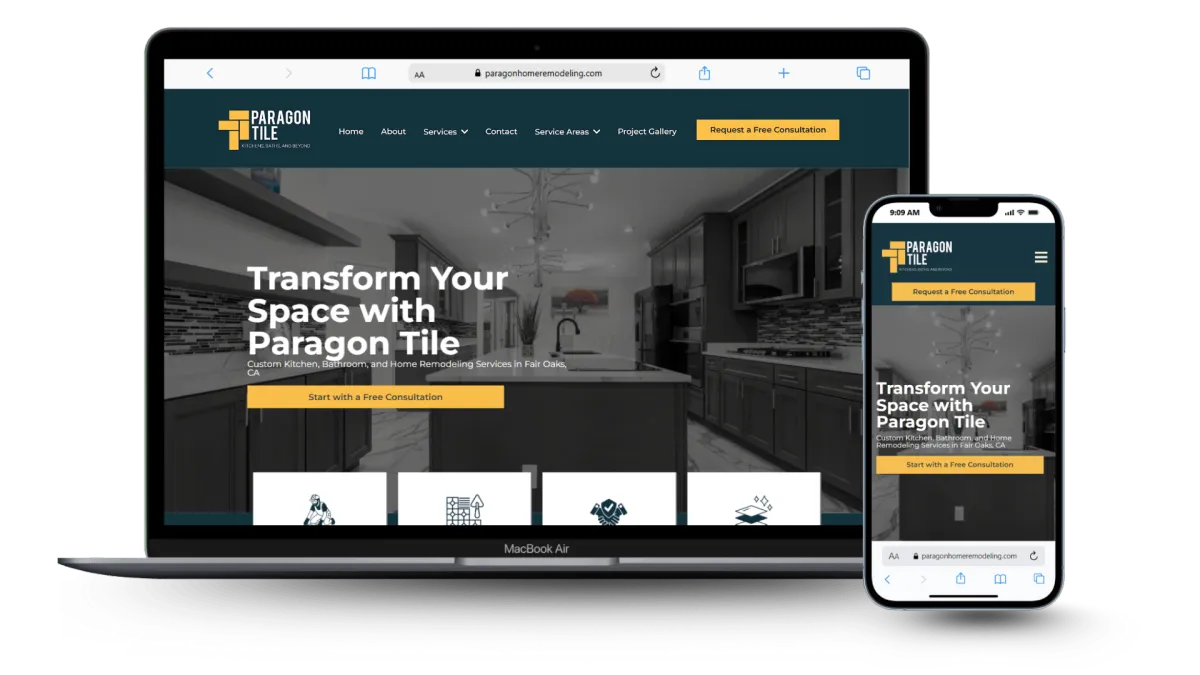Paragon Tile - Website