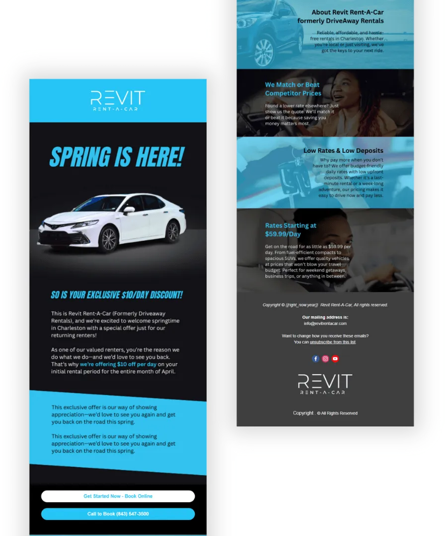 Newsletter - Revit Rent a Car