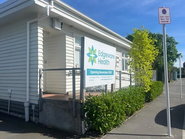 Edgeware Health clinic exterior Barbadoes Street Christchurch