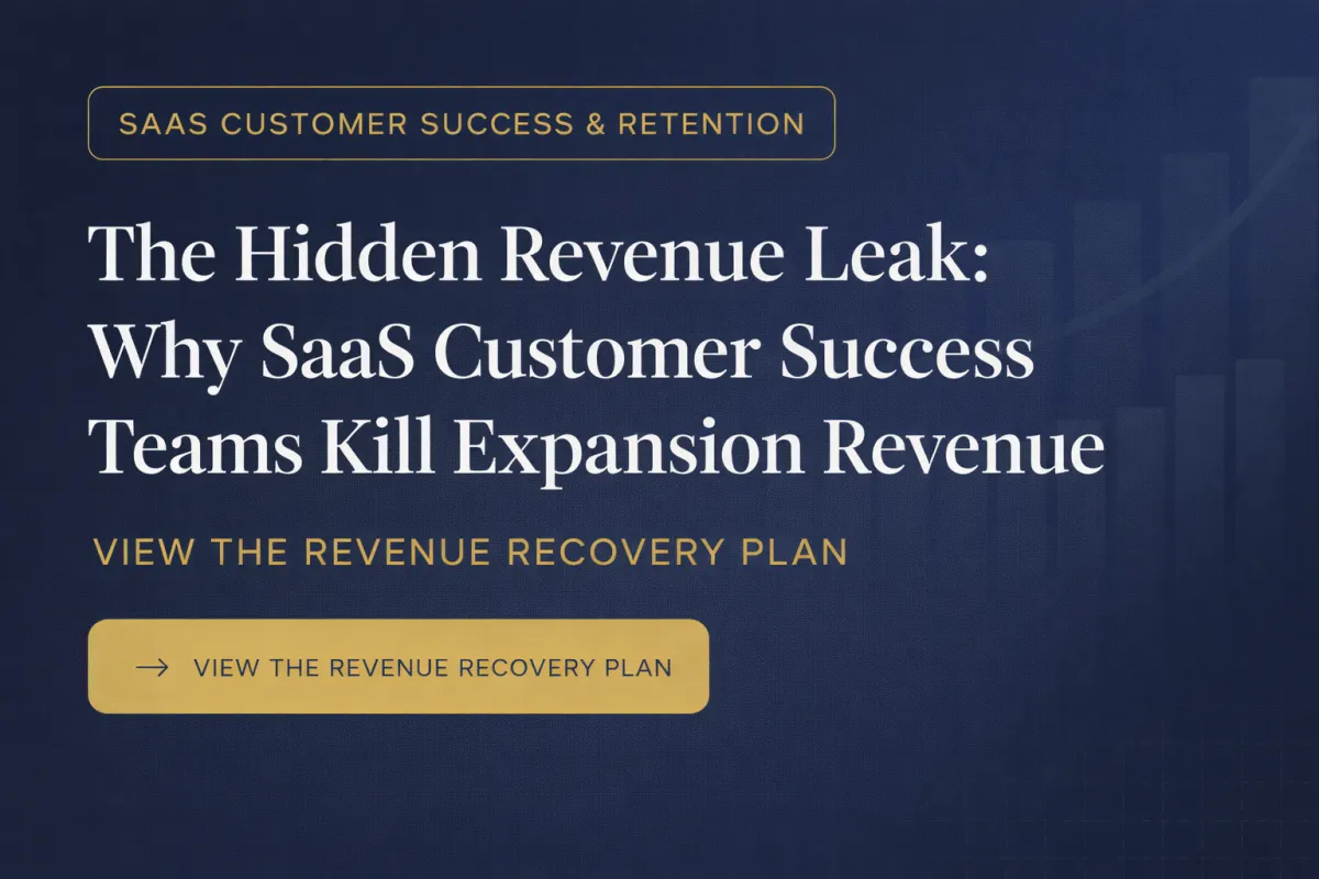 SaaS Expansion Revenue Playbook for 2026