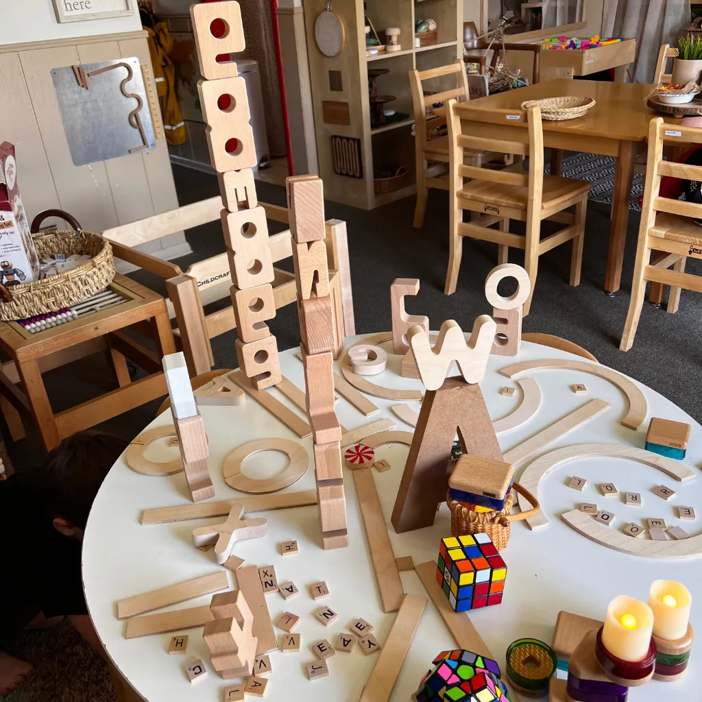 loose parts play in home childcare