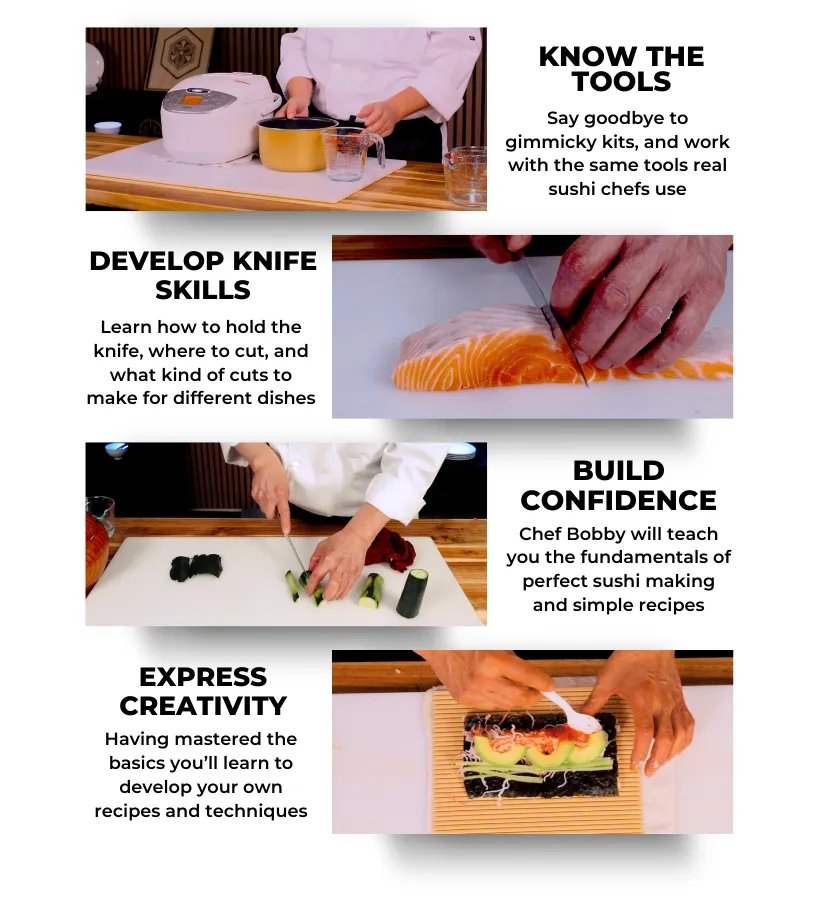 learn tools develop knife kills build confidence find independence