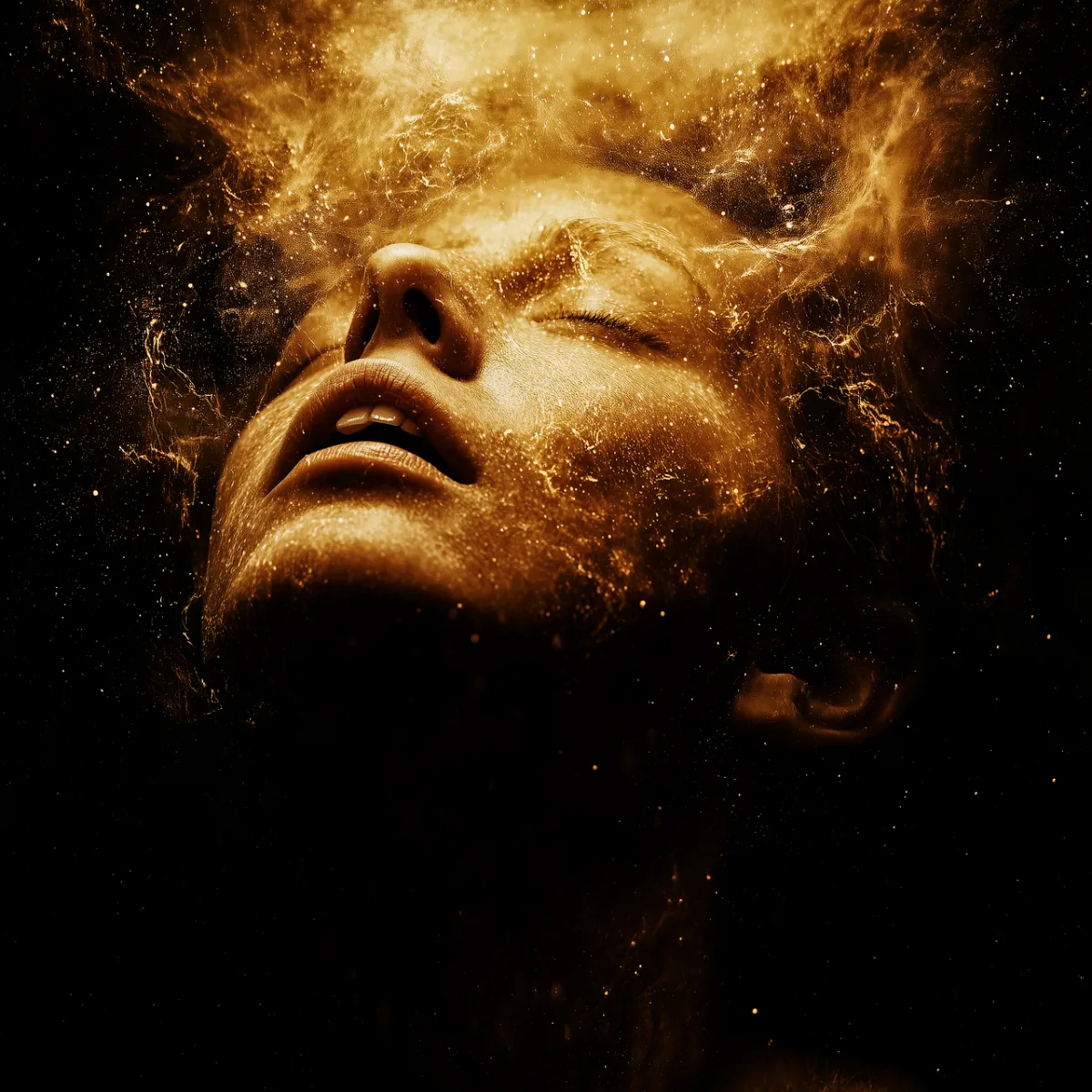 kundalini yogi experiencing soul fire