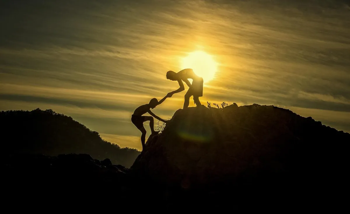 helping to summit