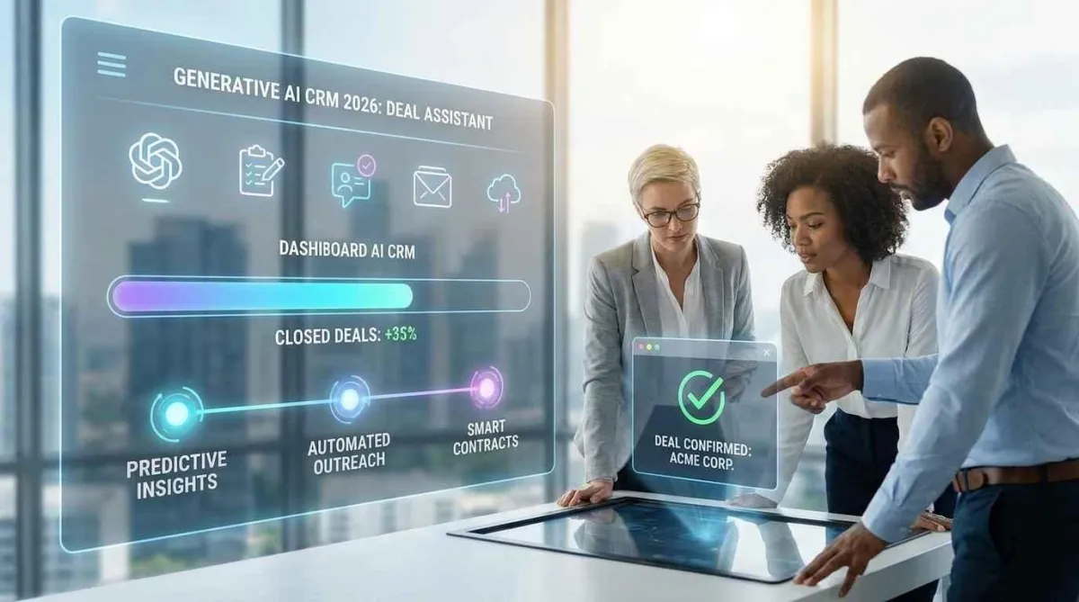 Generative AI CRM Tools That Actually Close Deals in 2026