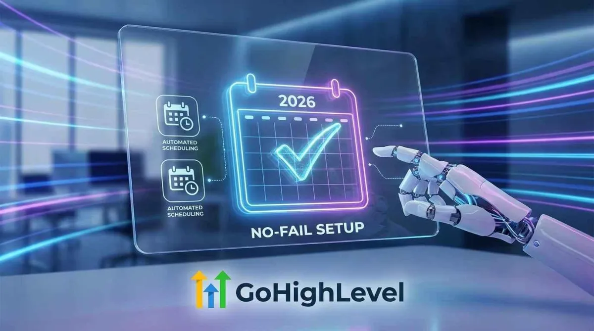 GoHighLevel Appointment Booking Automation: 2026 No‑Fail Setup