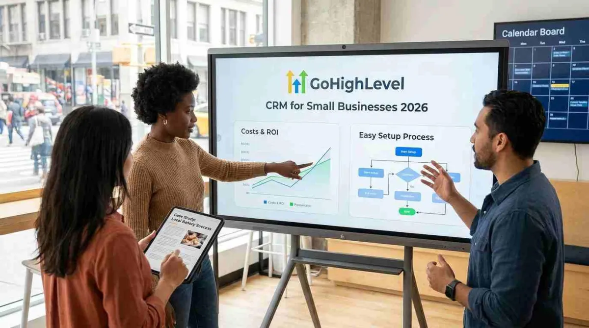 GoHighLevel CRM for Small Businesses 2026: Costs, Case Study, Setup