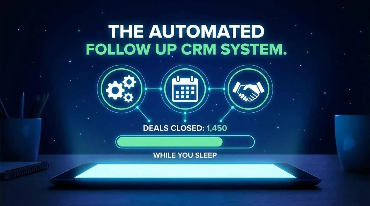 The Automated Follow Up CRM System That Closes Deals While You Sleep