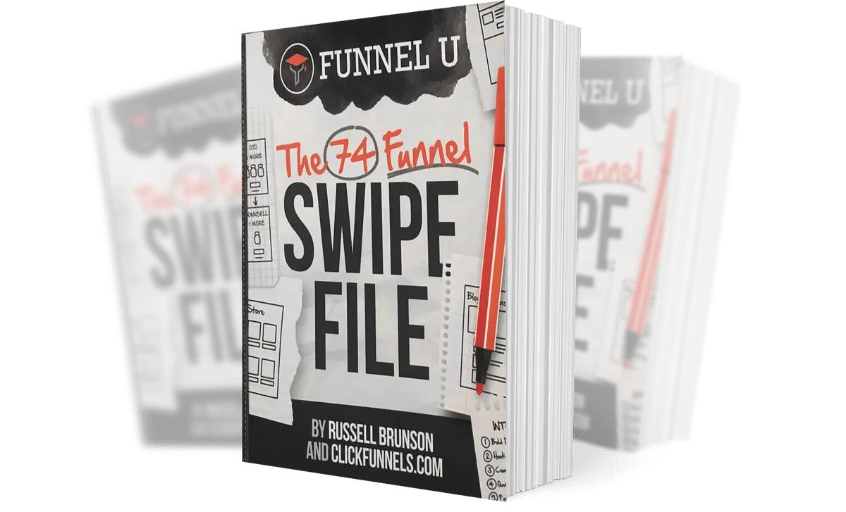 74 Funnel Swipe File book