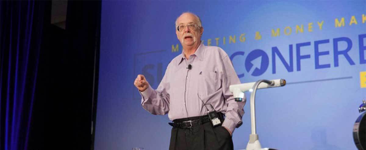 Dan Kennedy on stage