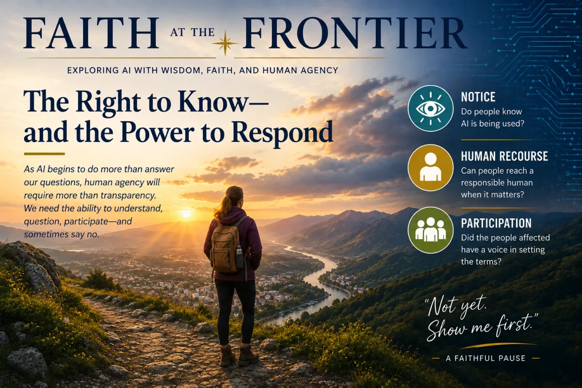 The Right to Know—and the Power to Respond