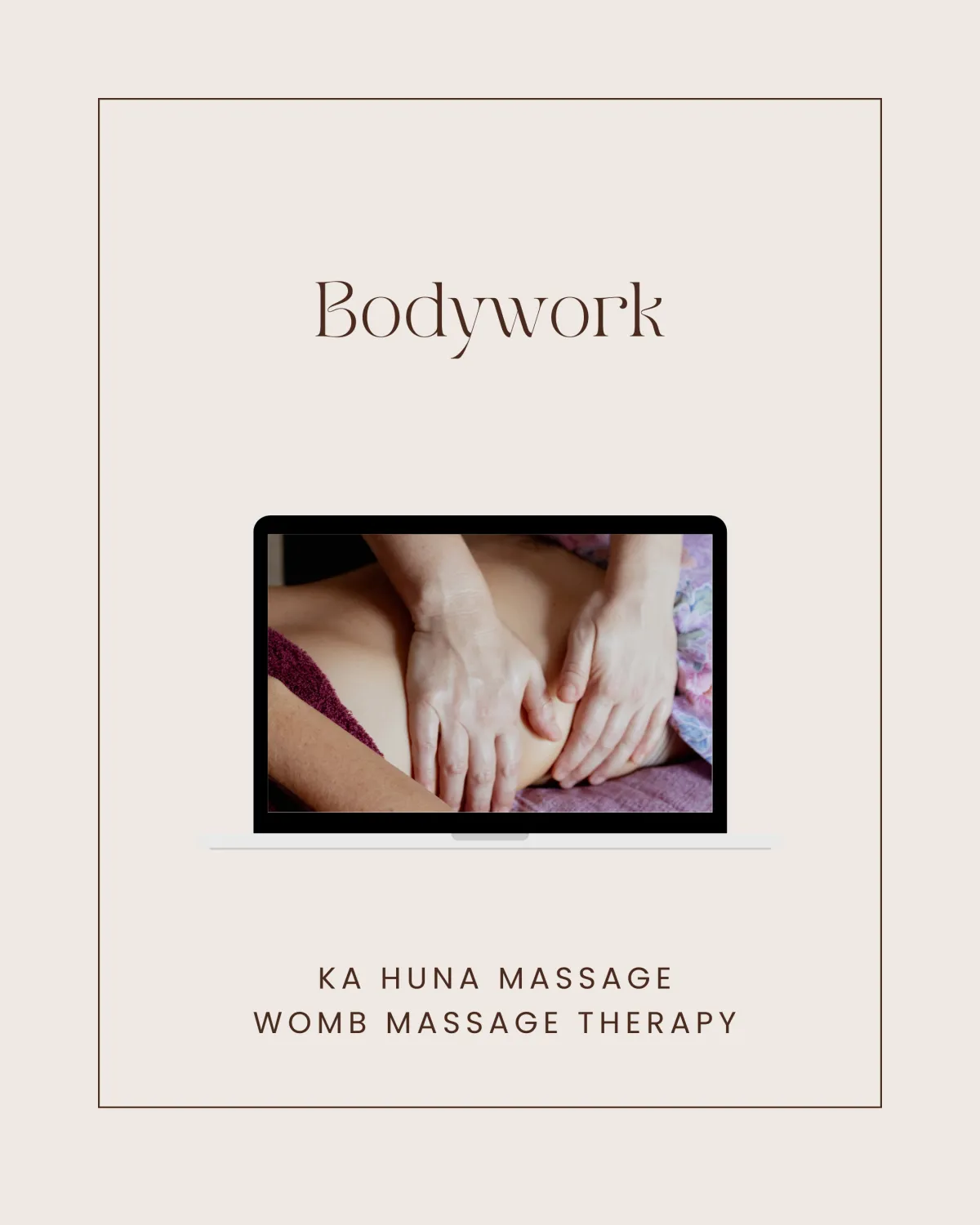 Ka Huna massage Womb & Fertility Massage
