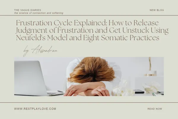 Frustration Cycle Explained: How to Release Judgment of Frustration and Get Unstuck Using Dr. Gordon Neufeld's Model and Eight Somatic Practices