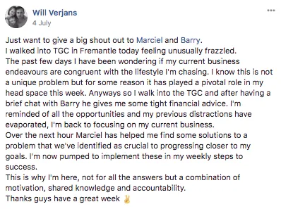 image of testimonial