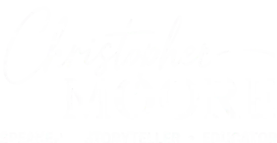 Christopher Moore official speaker logo