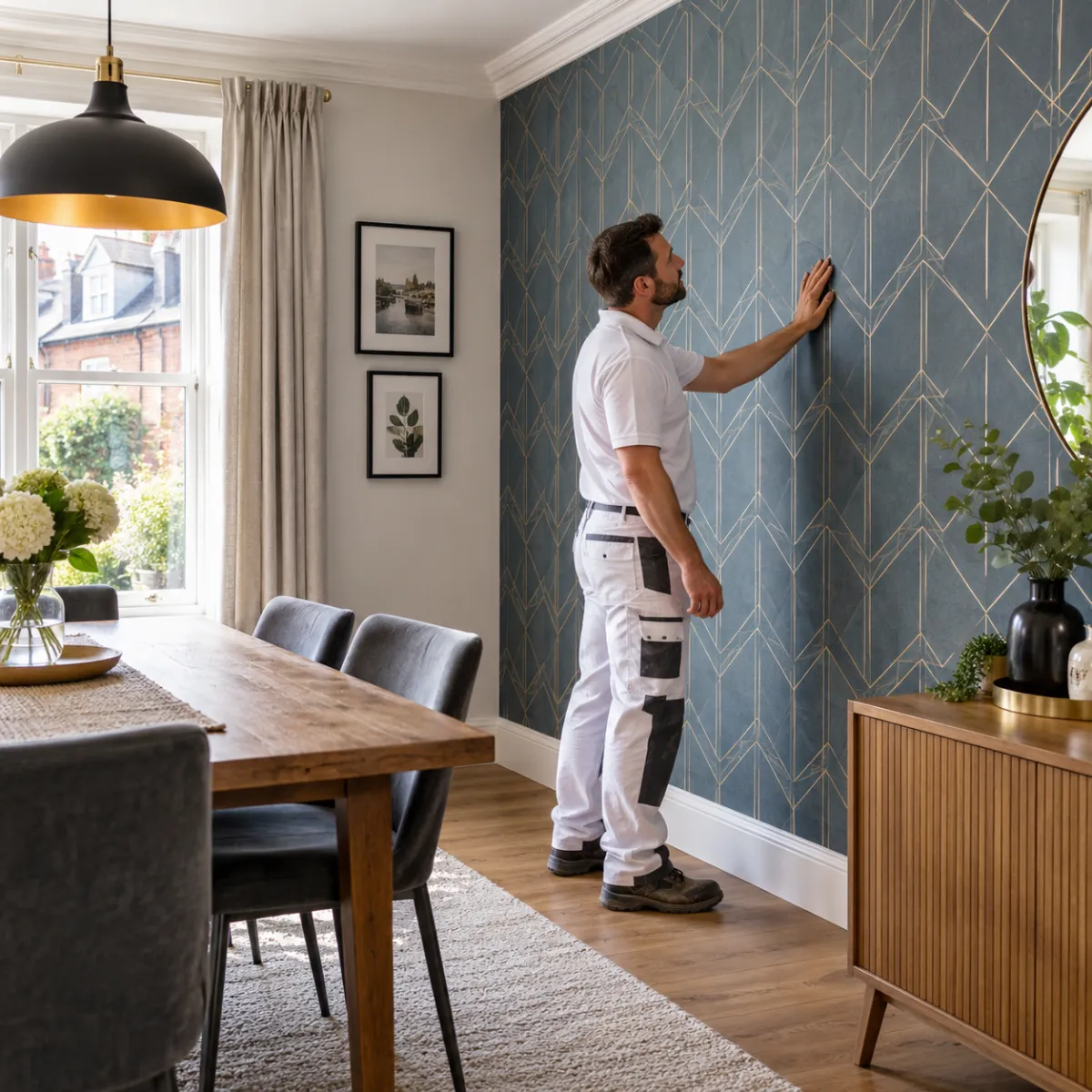 Wallpapering Hull