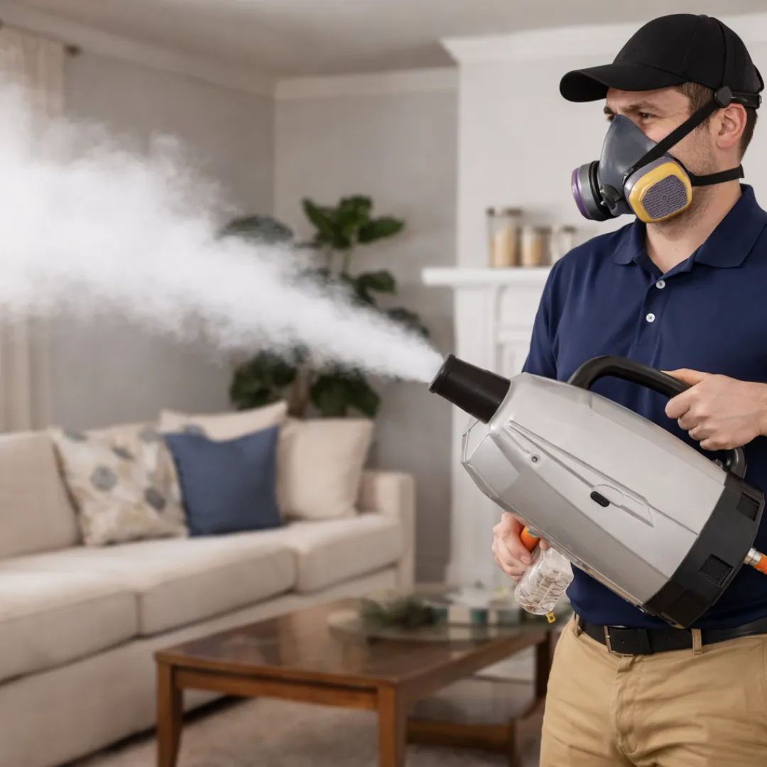 smoke damage restoration on walls in a spring tx home