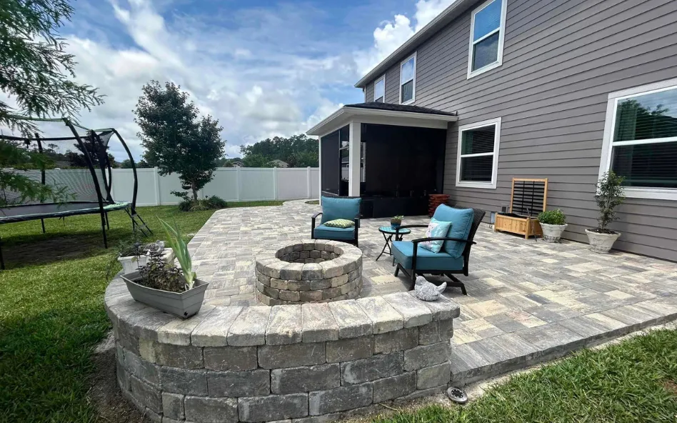 St. Augustine Concrete Pros builds and installs patios.