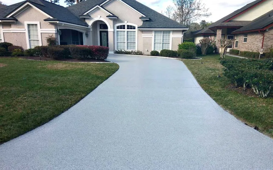 St. Augustine Concrete Pros builds and installs driveways.