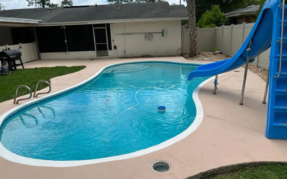 Saint Augustine Concrete Pros builds and installs pool deck