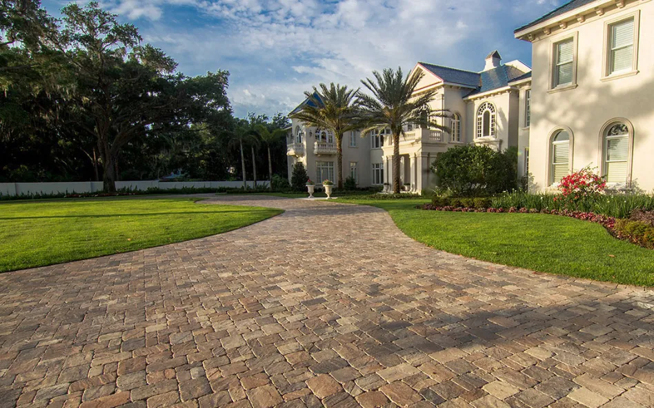 Saint Augustine Concrete Pros builds and installs driveways.