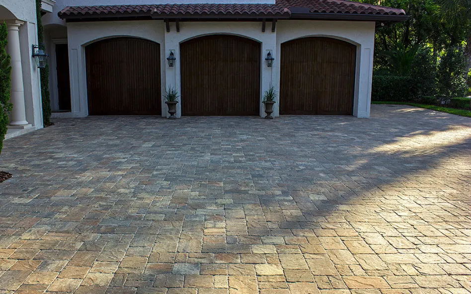 Saint Augustine Concrete Pros builds and installs driveways.