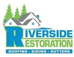 Riverside Restoration roofing project showcasing a new shingle roof in Metro East STL area. Quality craftsmanship evident.