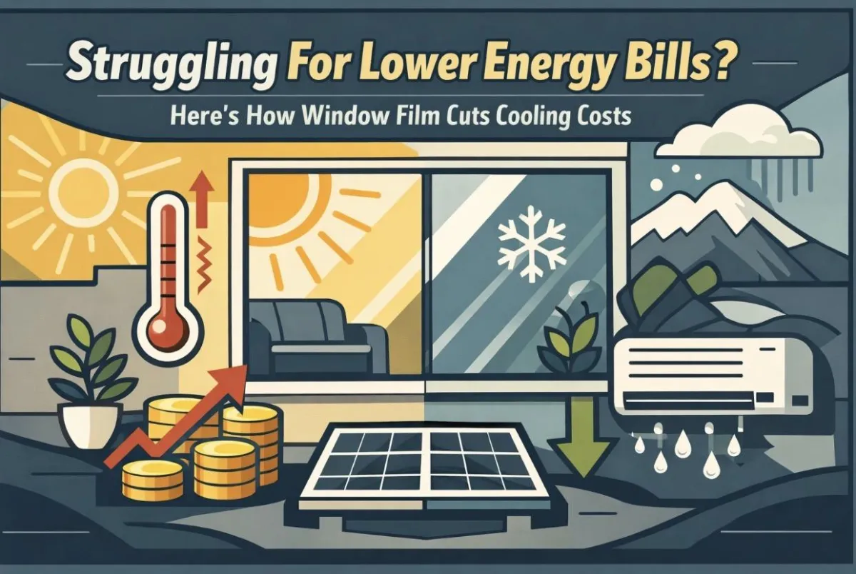 Struggling for lower energy bills? Here’s how window film cuts cooling costs