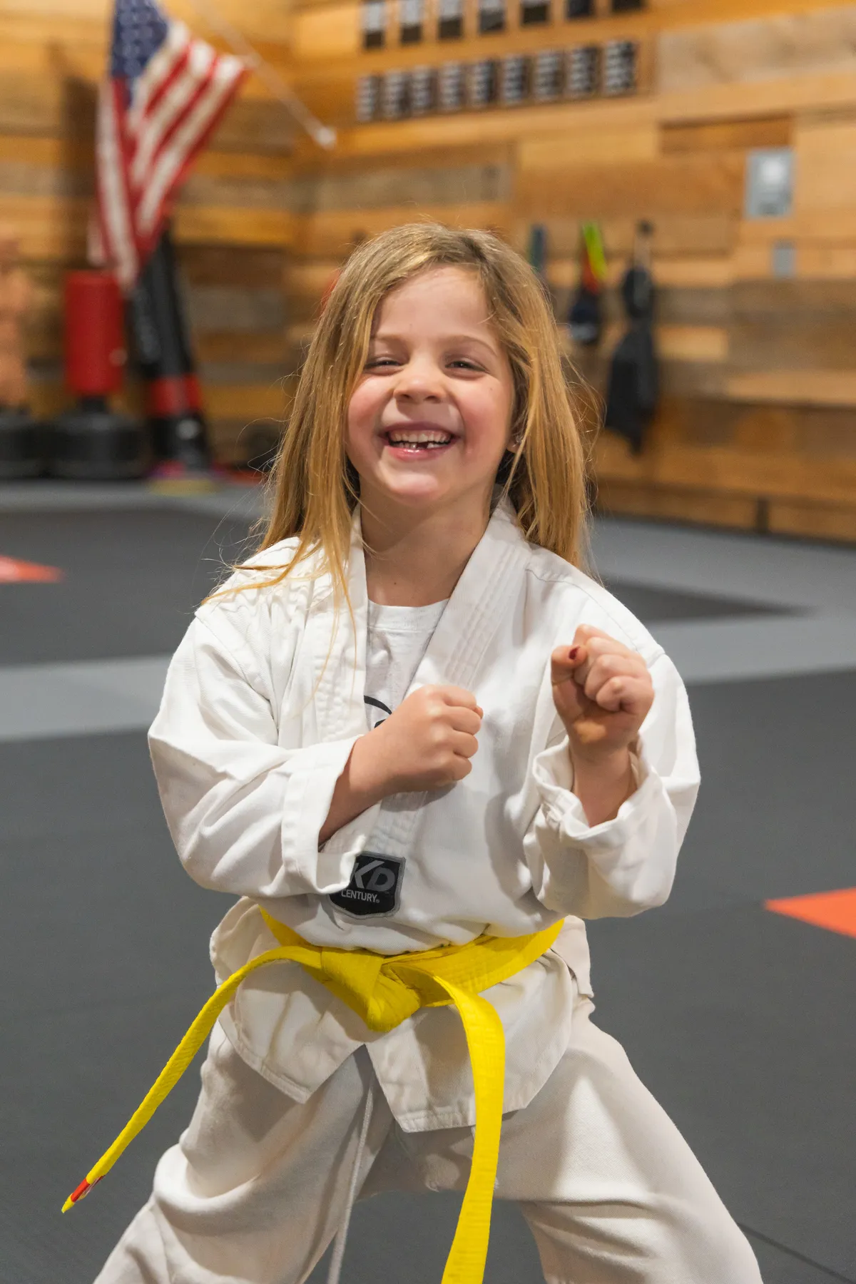Taekwondo training