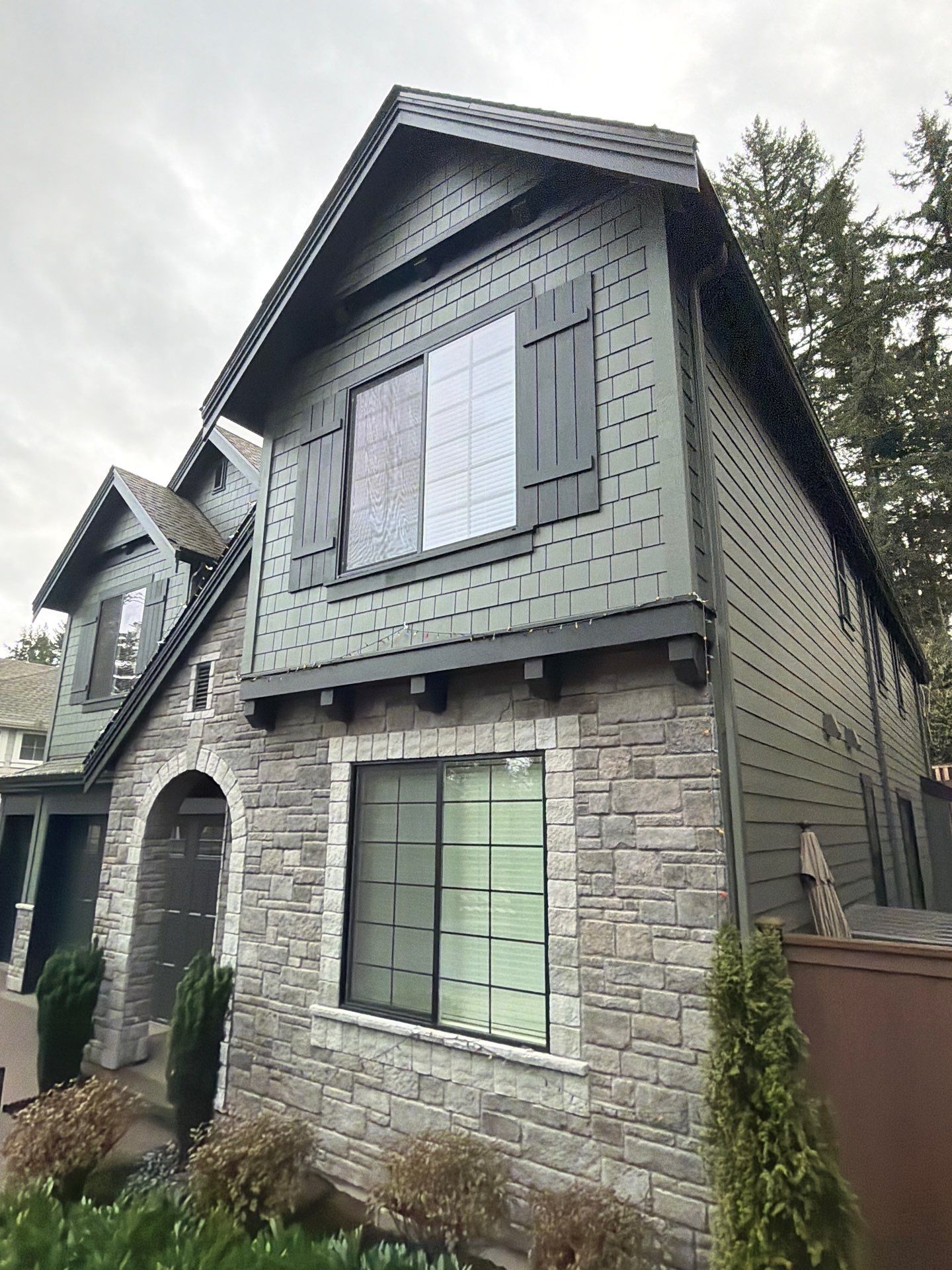 Roofing project near completion