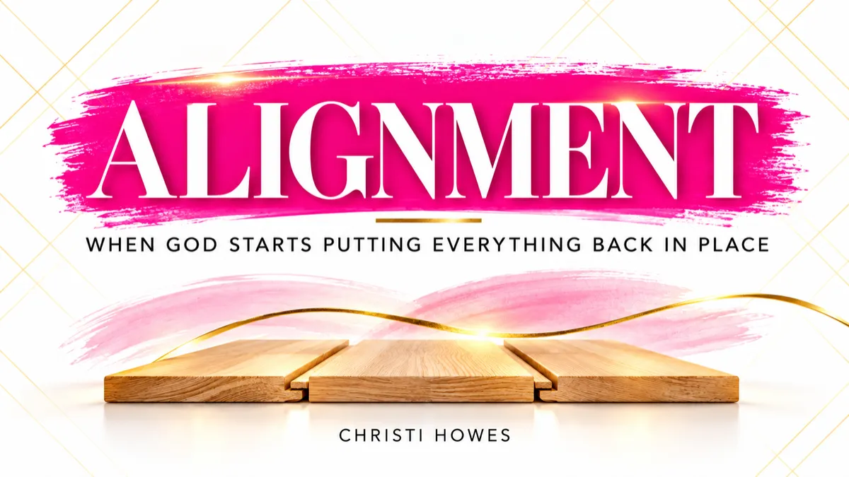 Alignment: When God Starts Putting Everything Back in Place