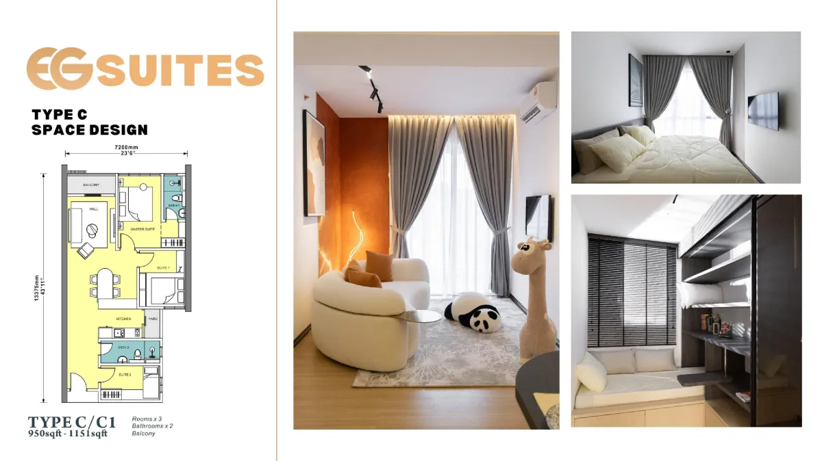 EG Suites @ Penampang Sabah Property Investment EG Suites @ Penampang CL999 Freehold Servay MBO Cinema 