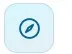 Compass icon inside a light blue rounded square, representing direction, strategy, and navigation