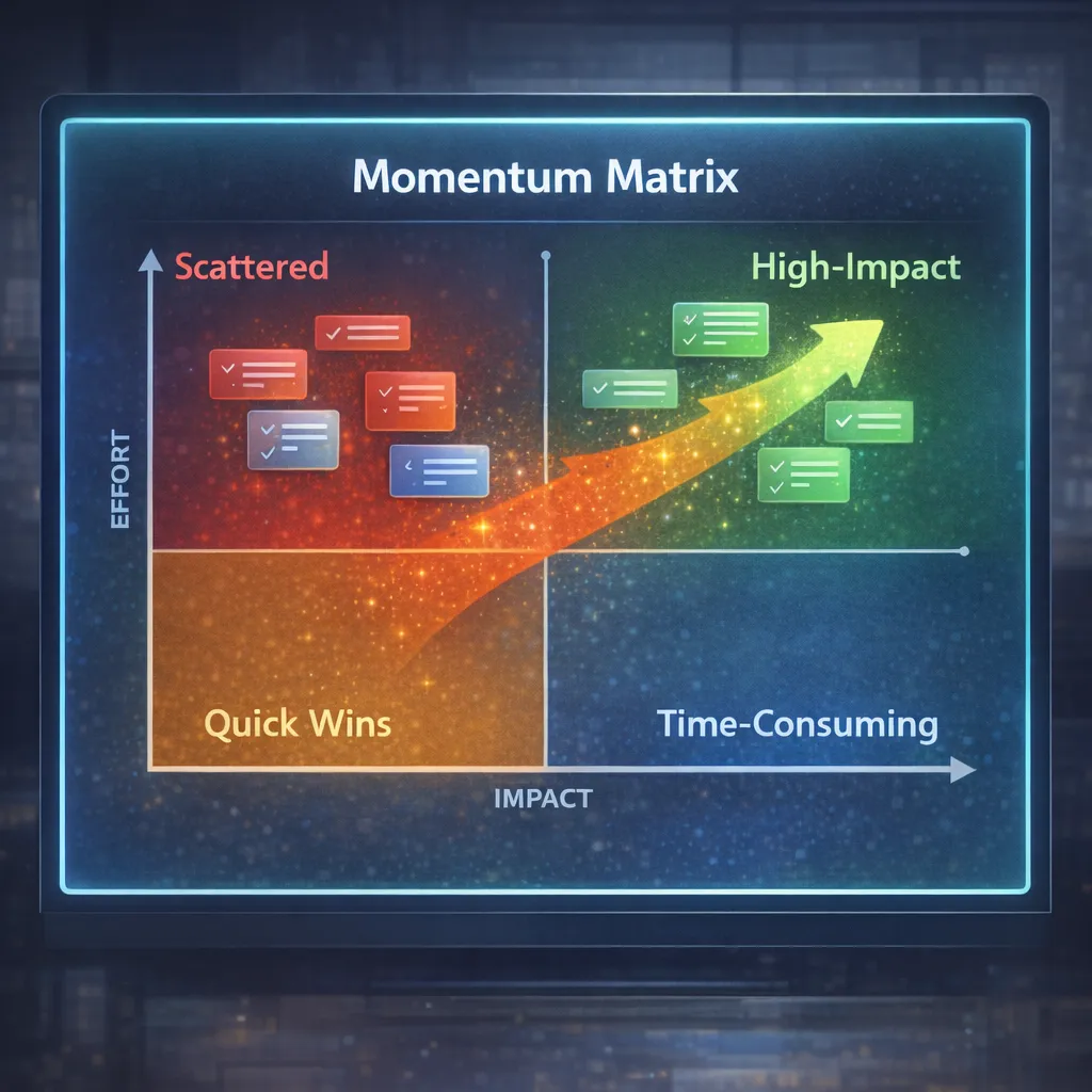 Mastering Productivity: How to Use The Momentum Matrix to Identify and Focus on High-Impact Tasks