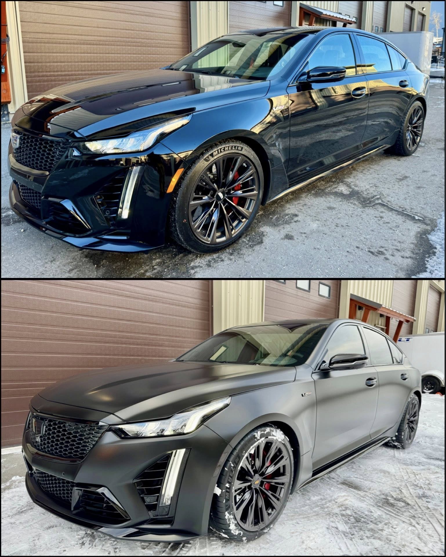 Paint protection film installed on sports car – Rocky Mountain Auto Salon Canmore