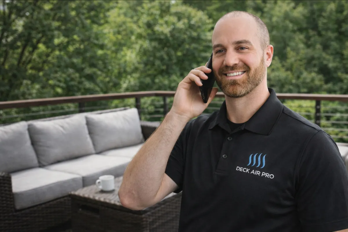 composite deck cooling system