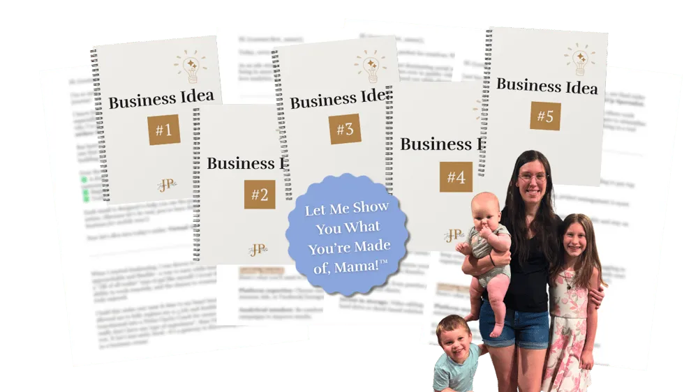 Jessica Paxton | Business Idea Coach For Moms