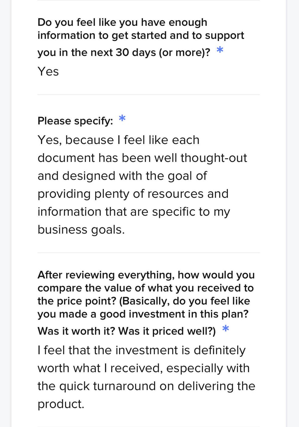 Done-For-You Business Idea For Moms™ - Client Review