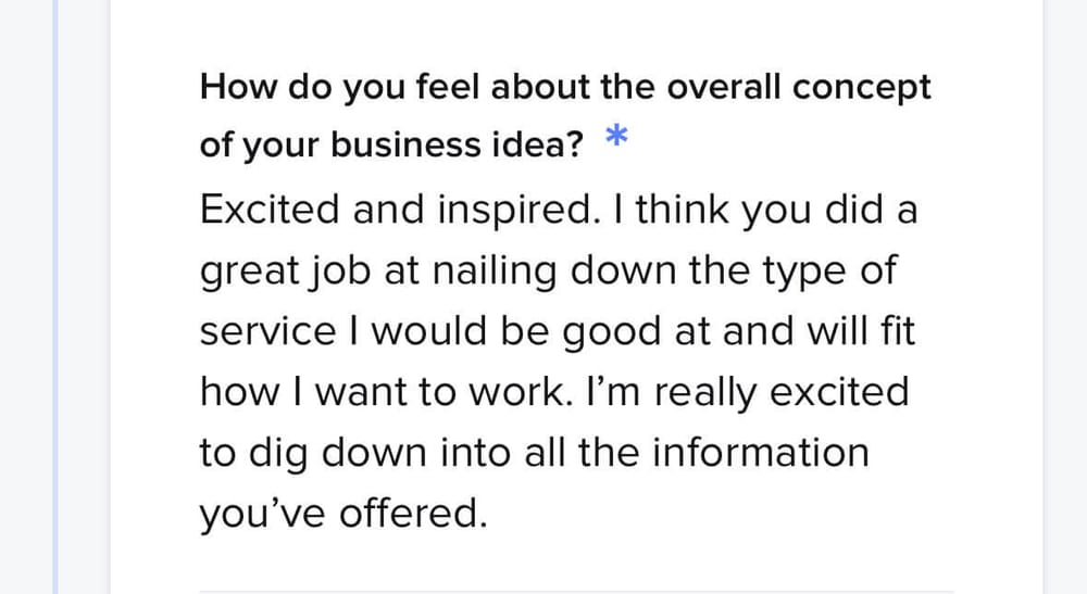 Done-For-You Business Idea For Moms™ - Client Review