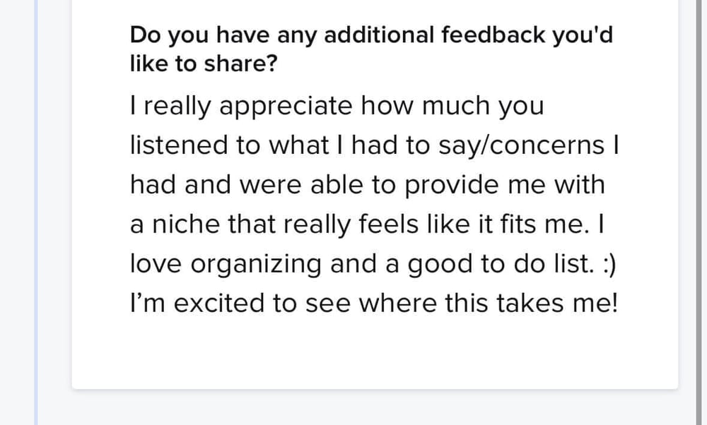 Done-For-You Business Idea For Moms™ - Client Review